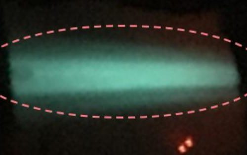 Sensing internal organ temperature with shining lights