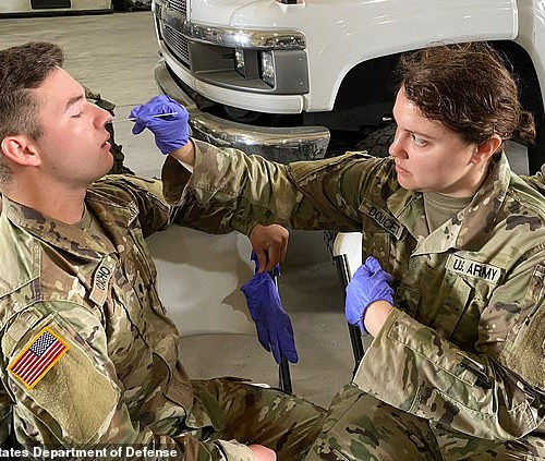 US military’s coronavirus cases are growing at TWICE the rate of the national average