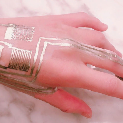 Wearable sensors can be printed directly onto skin at room temperature