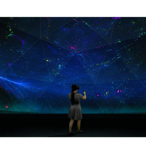 VR visualization supports research on molecular networks