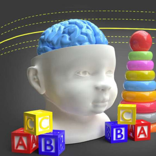 Normal brain growth curves for children developed childhood brain disorders, infections and injuries