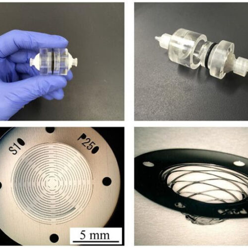 Microfilter device capable of detecting trace amounts of cancer cells in one mL of blood