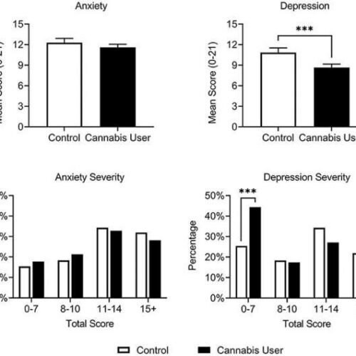 Study shows medicinal cannabis products can help with depression and improve quality of life