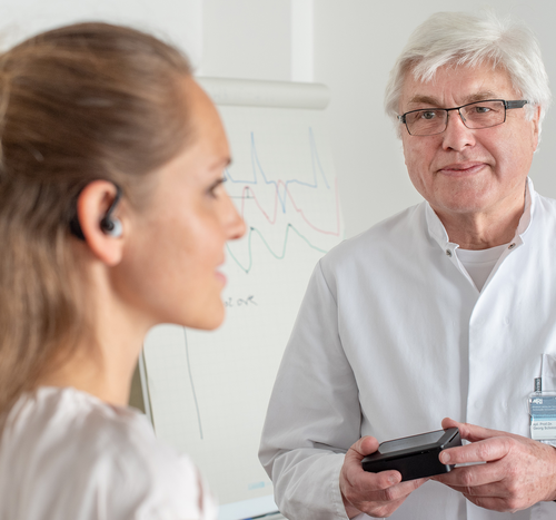 Ear sensor enables safe telemedical care for COVID-19 risk patients