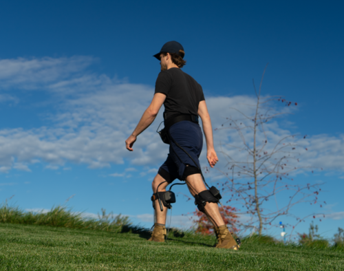 A personalized exosuit for real-world walking