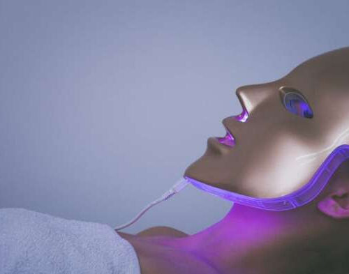 LED face masks are popular on social media for glowing skin, but they could disrupt your sleep