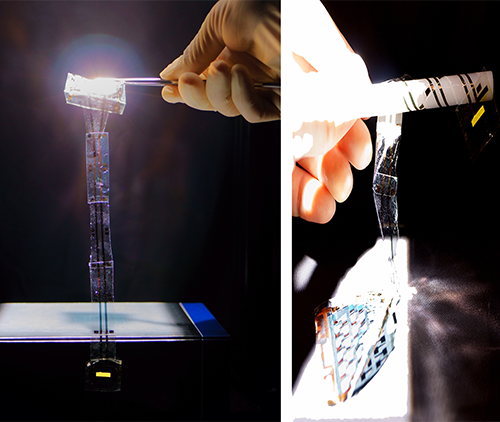 Water Vapor Plasma Bonding for Ultrathin and Flexible Electronics