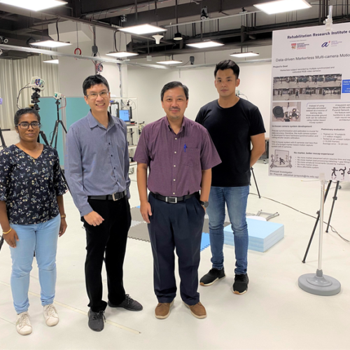 NTU Singapore researchers develop an efficient and precise motion capture system to aid in physiotherapy and athletics