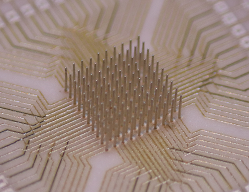 Nanoprinted Microelectrode Array for Brain Computer Interfaces