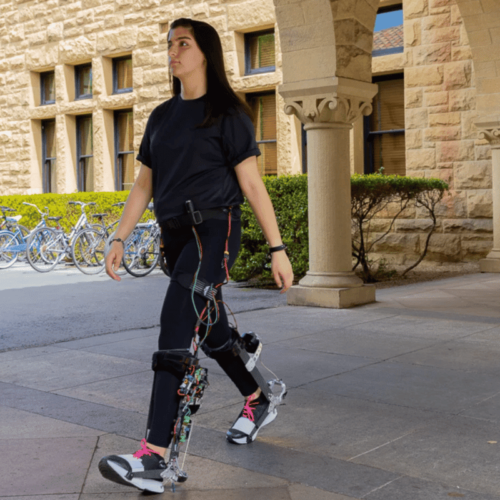 Stanford exoskeleton breaks out of the lab to offer 30-lb walking boost