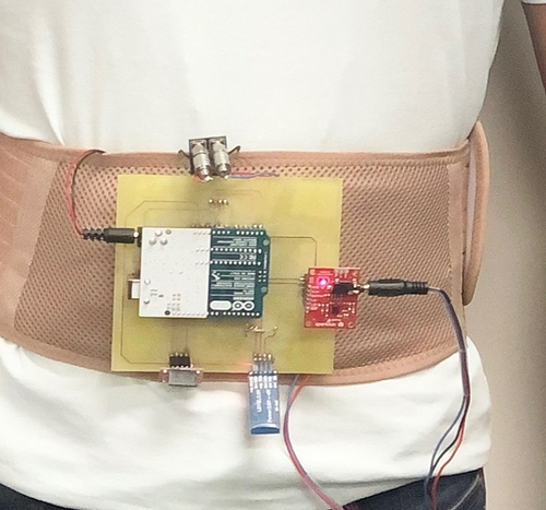 Novel wearable belt with sensors accurately monitors heart failure 24/7
