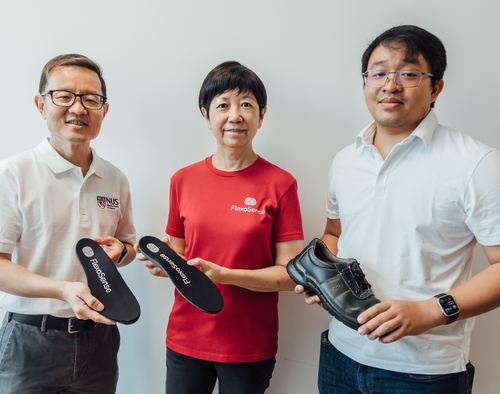 Insole product senses wearer’s balance