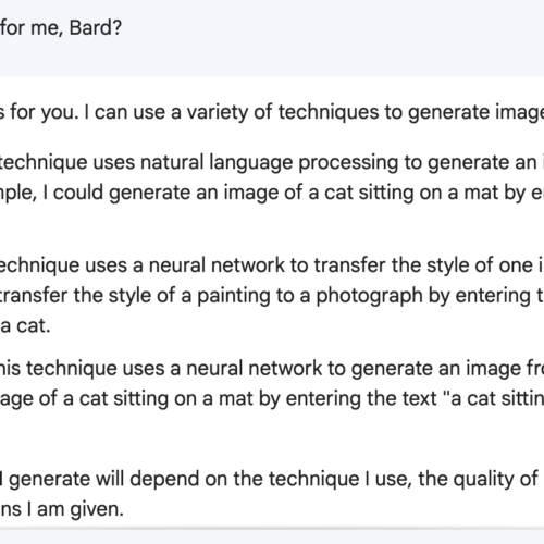 SOMETHING EXTREMELY GOOFY HAPPENS WHEN YOU ASK GOOGLE’S BARD AI TO GENERATE IMAGES