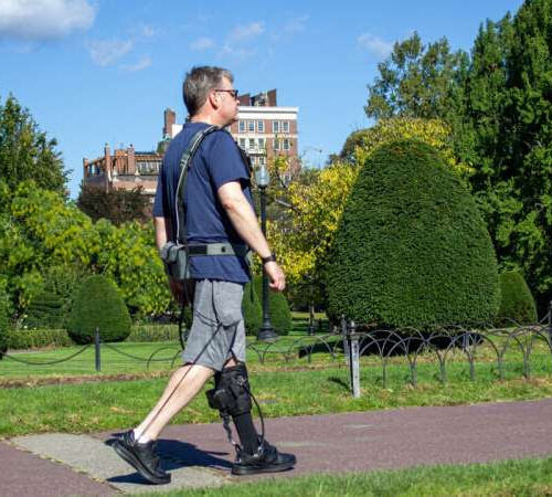 Ankle exosuit for community walking aims to give post-stroke wearers more independence