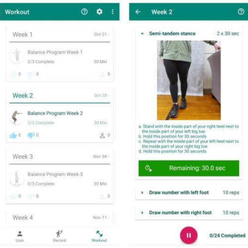 Smartphone app could help prevent falls in older adults