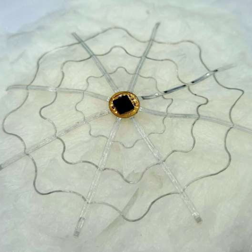 Biodegradable electronic tent technology offers less invasive brain disease diagnosis