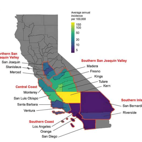 Dangerous airborne fungus boosted by California droughts